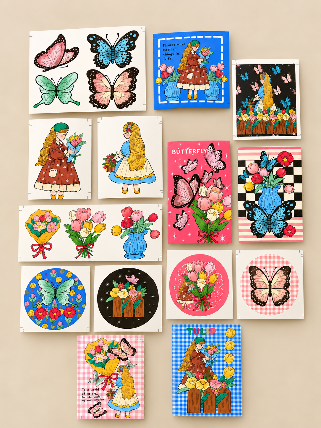 Butterfly Sticker Set