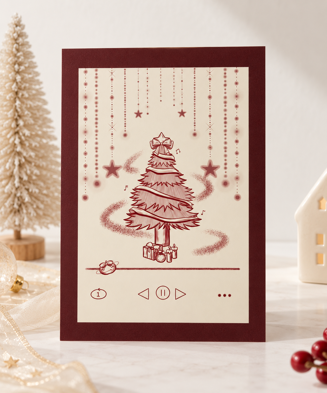 Vintage Christmas Post Card