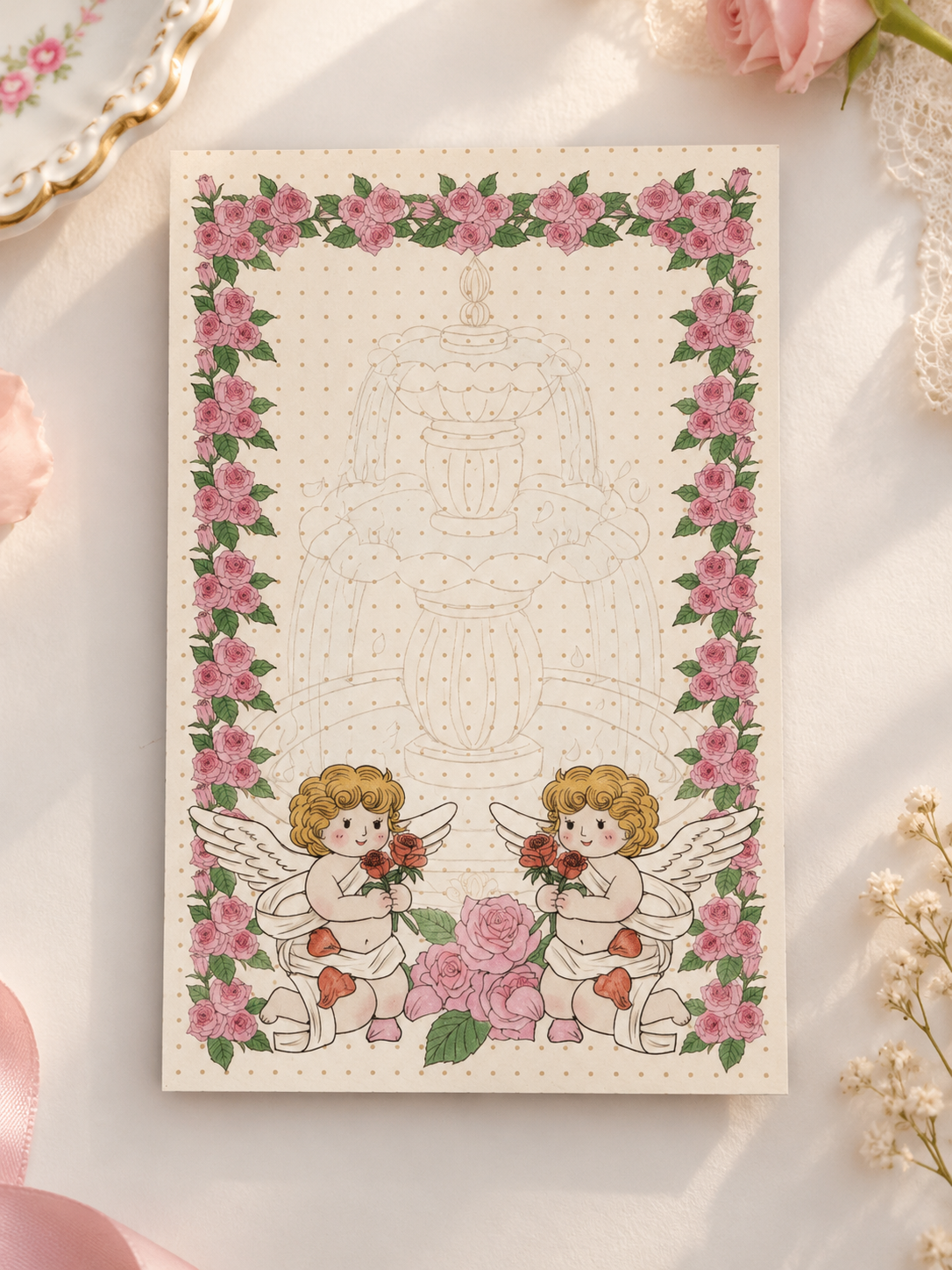 Floral Angel Garden Notebook(s) - angel 5