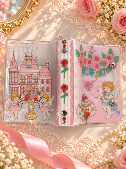 Floral Angel Garden Cover - angel c