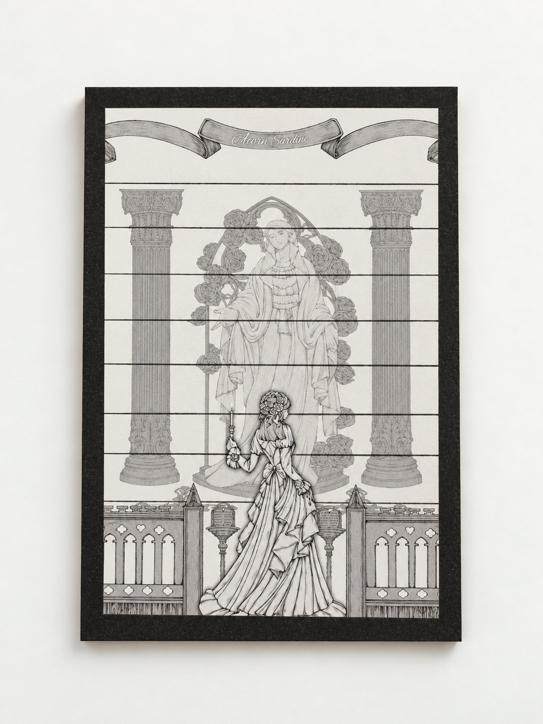 Black Gothic Notebook(s) - black 4